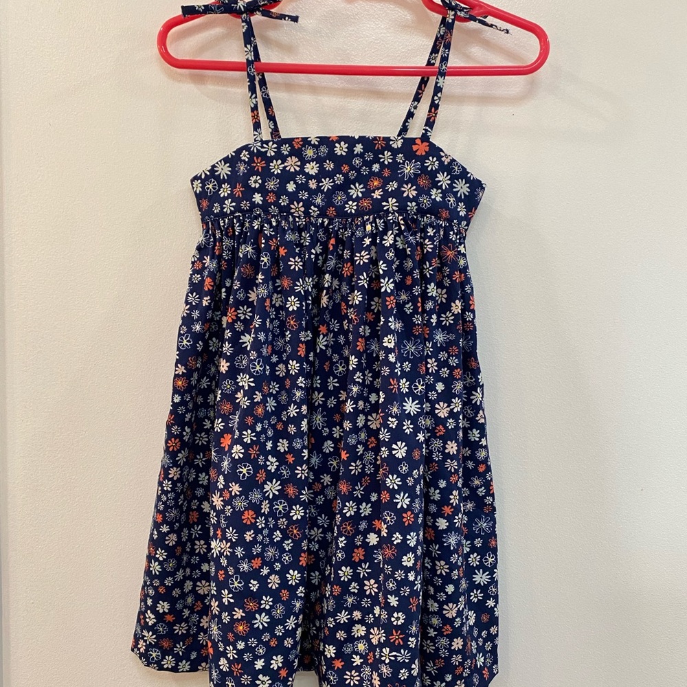 Old navy dress.  Coral and navy! Sz 3T